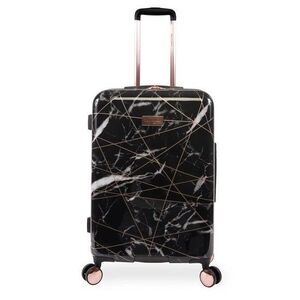 Juicy Couture Black and Gold Luggage  spinner; travel bag size 24